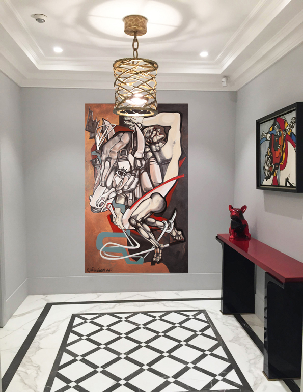 Luxury interior architecture — Haussmann apartment renovation in Paris by Marcella Briza Interiors
